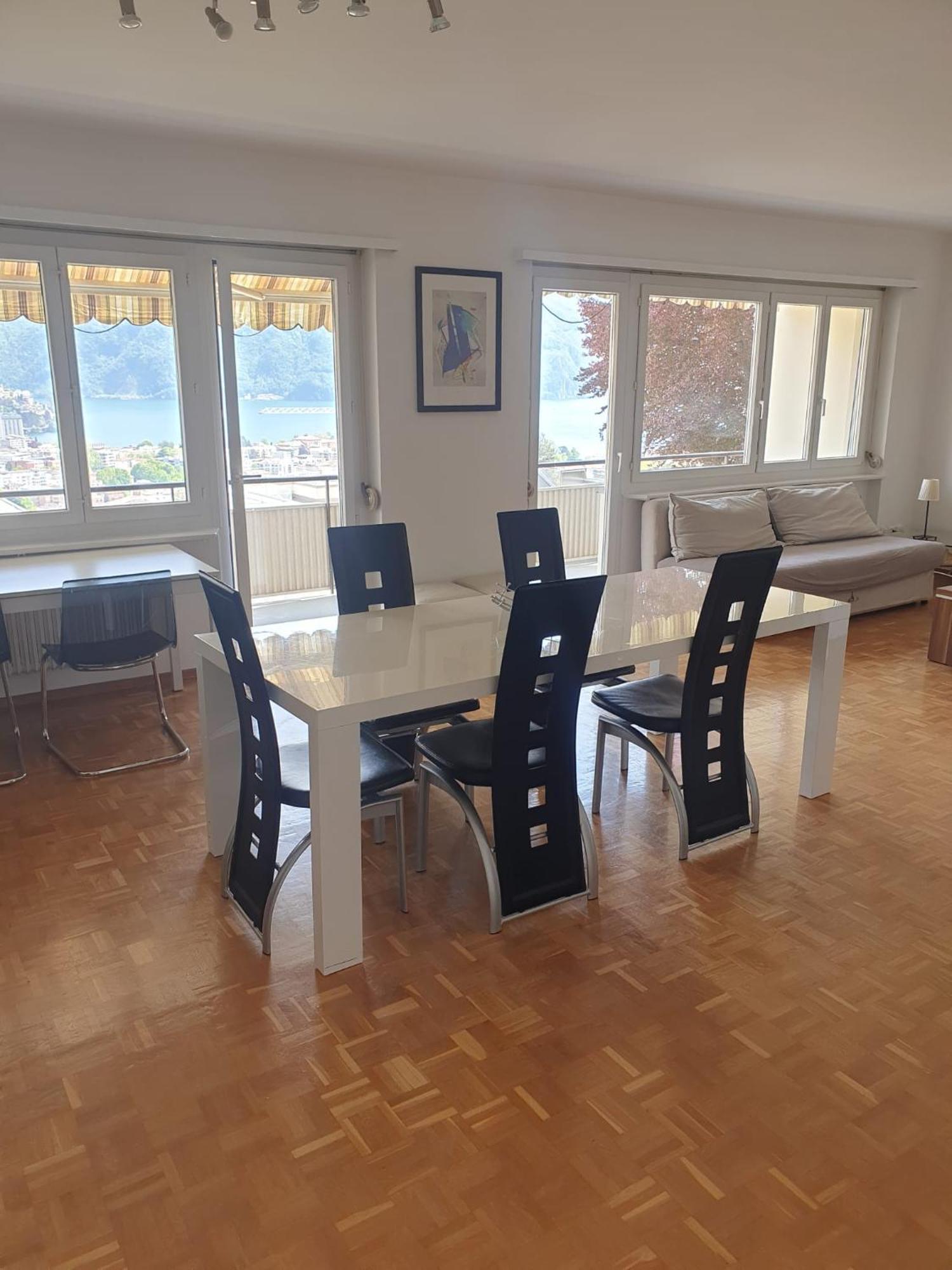 Lugano Lakeview Apartment With Self Check-In & Private Parking On Request Екстериор снимка
